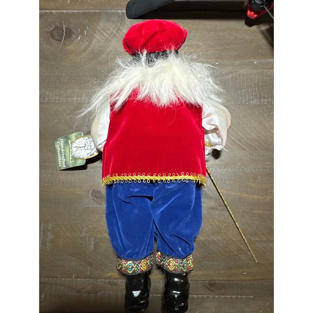 Santas Workshop Handcrafted Polish Heritage Santa Claus Figure 6270 12 Inch